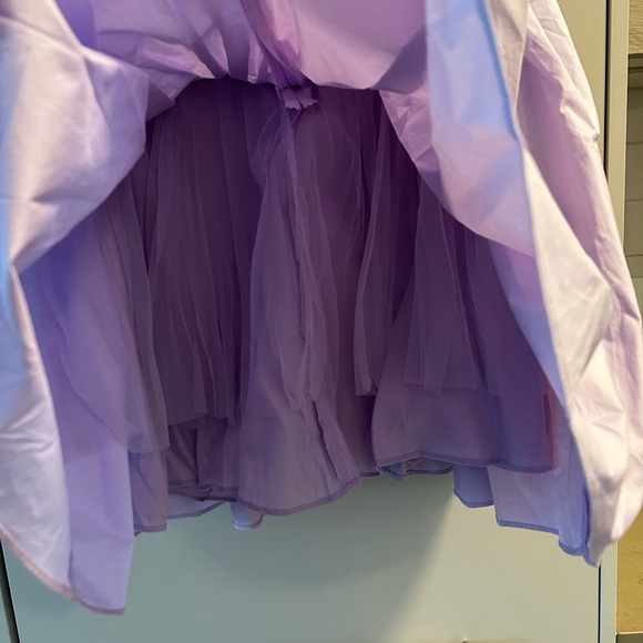 House of CB Cupid Orchid Pleated Mini Dress - Picture 5 of 7